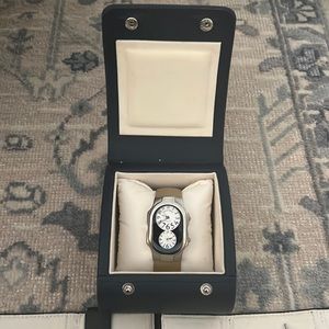 Philip stein large watch. Comes with 4 bands